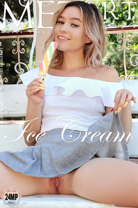 Ice Cream photo set, featuring Angelina Ash.