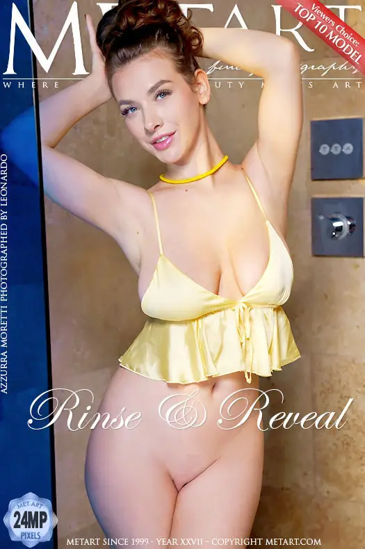 Rinse & Reveal photo set, featuring Azzurra Moretti.