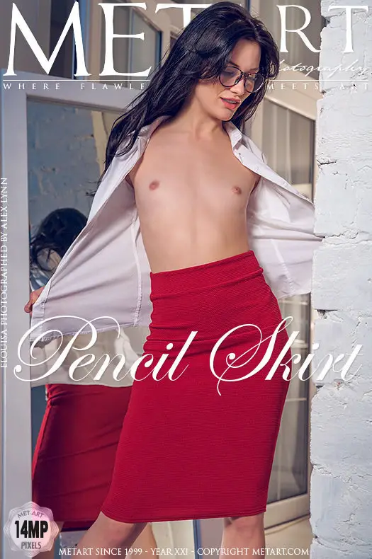 Pencil Skirt photo set, featuring Elouisa.