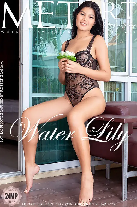 Water Lily photo set, featuring Kathai.