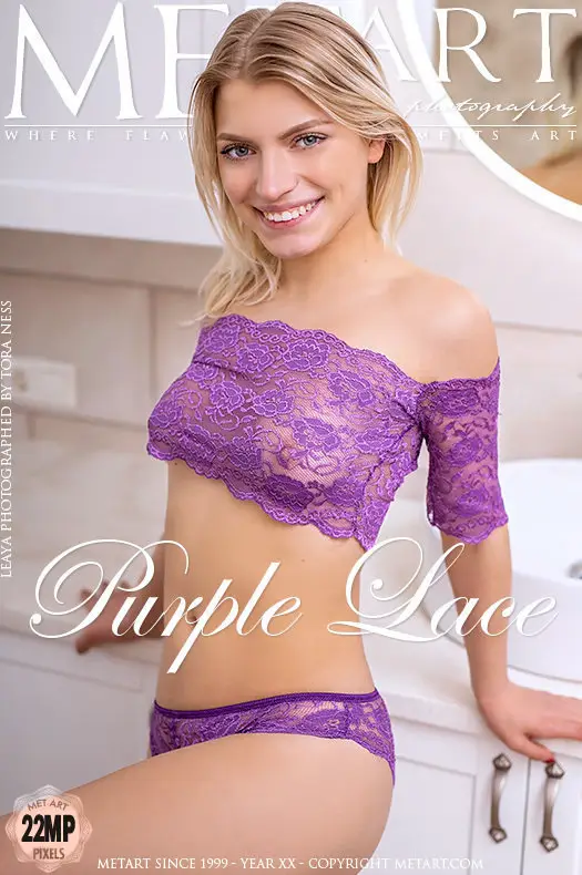 Purple Lace photo set, featuring Leaya.