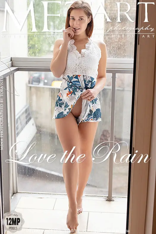 Love the Rain photo set, featuring Mina.