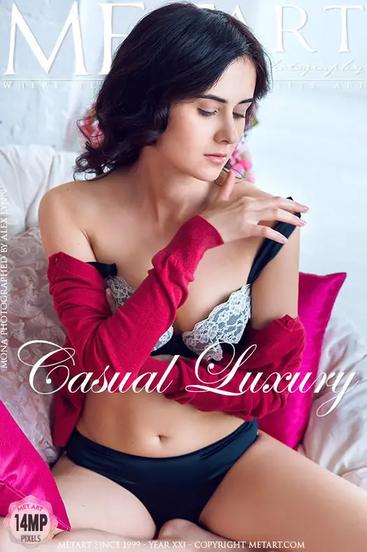 Casual Luxury photo set, featuring Mona.