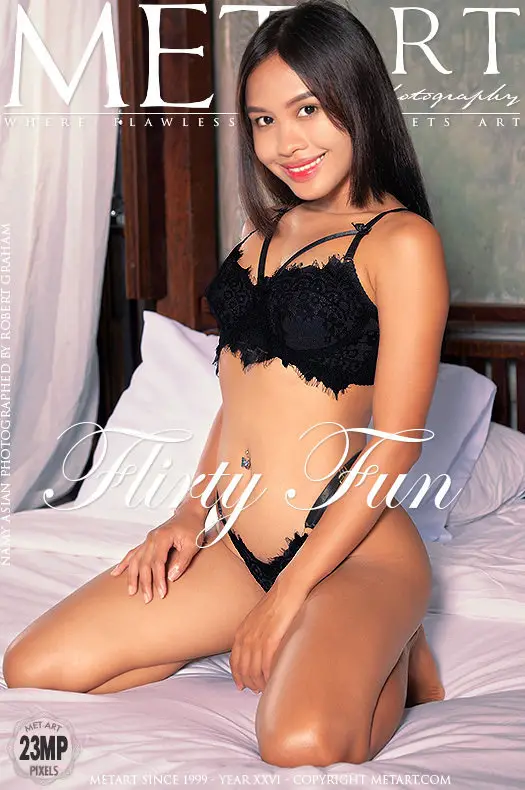 Flirty Fun photo set, featuring Namy Asian.